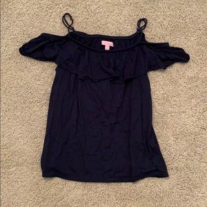 Lilly Pulitzer off the shoulder shirt